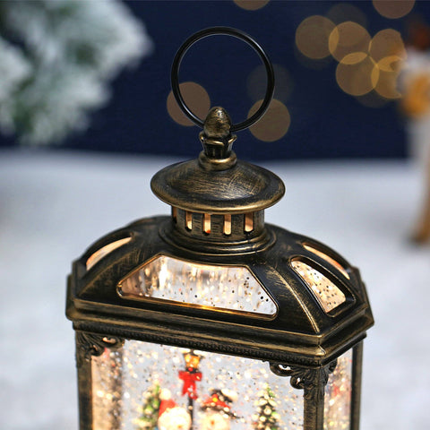 Christmas Vintage Snow Globe Lantern - SINT