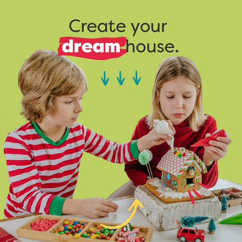 Holiday Gingerbread House Baking Kit - Baketivity Corp