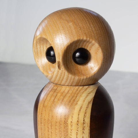 Rock & Branch® Owl Refillable Pepper Mill, 6.25" - Totally Bamboo