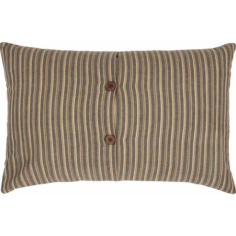 Sawyer Mill Charcoal Farmhouse Pillow, 14x22 in - VHC Brands