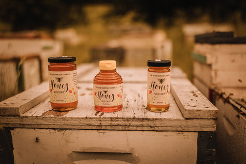 Iowa Wildflower Honey, 1 lb - The Holton Homestead