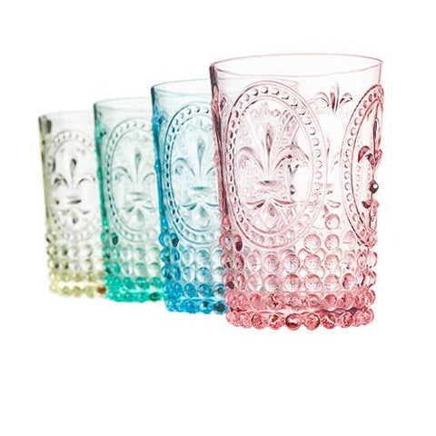 Single Acrylic Embossed Tumbler - Assorted Colors, 16 oz - Twine