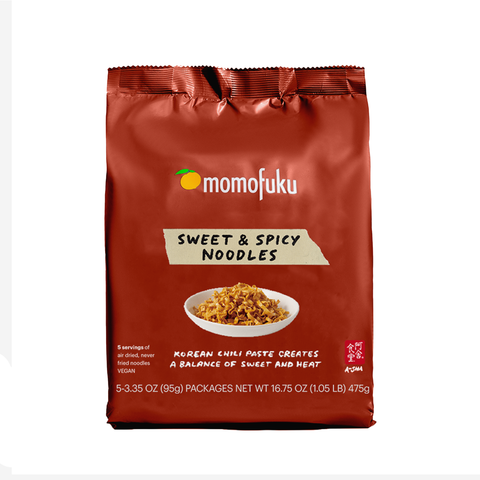 Sweet and Spicy Noodles - Momofuku