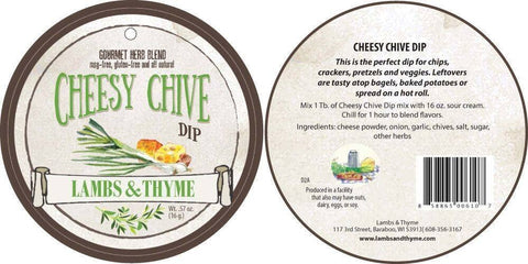 Cheesy Chive Dip - Lambs & Thyme