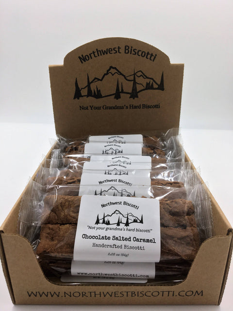 Chocolate Salted Caramel Biscotti - Northwest Biscotti, LLC