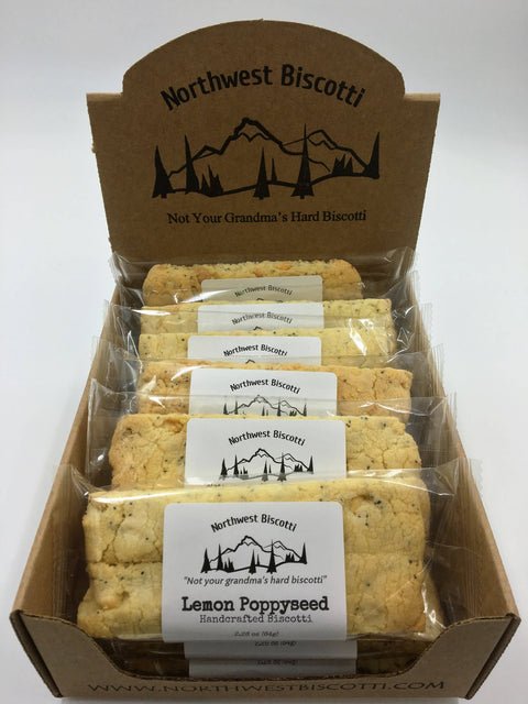 Lemon Poppyseed Biscotti - Northwest Biscotti, LLC