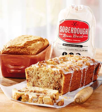 Apple Fritter Bread - Soberdough
