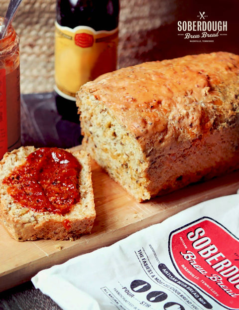 Hatch Green Chile Cheddar Bread - Soberdough