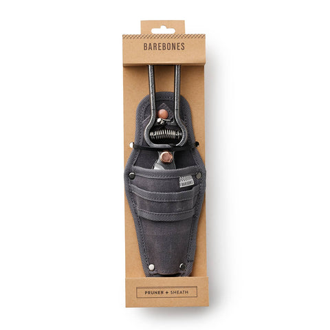 Pruner with Sheath, 11.5", Premium Gardening Tool - Barebones