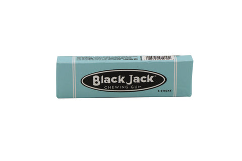 Blackjack Chewing Gum, 5 sticks - Grandpa Joe's