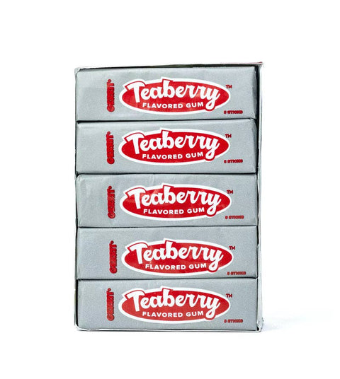 Teaberry Nostalgic Chewing Gum, 5 sticks - Grandpa Joe's
