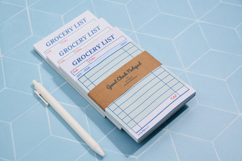 Guest Check Notepad Grocery List - Marigold Press
