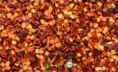 Red Pepper Flakes, 1.58 oz (45g) - Alive Herbals