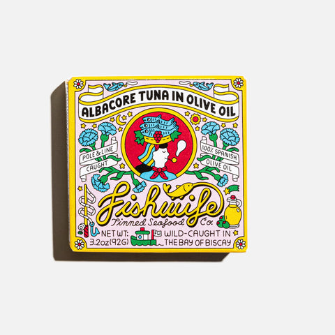 Albacore Tuna in Olive Oil, 3.2oz - Fishwife
