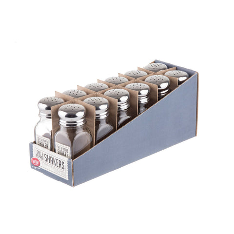 Square Salt or Pepper Shaker, 2 oz Single Shaker - TableCraft