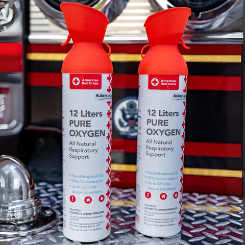 Boost Oxygen + American Red Cross | Extra Large 12L Canister