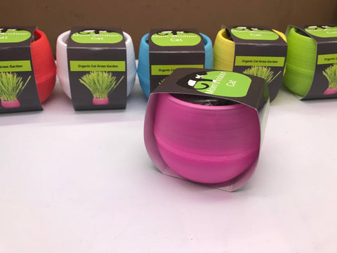 Cat Grass Garden Ball, Green - Mom’s Indoor Cat