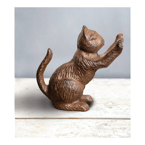 Cast Iron Cat Doorstop - Manual Woodworkers and Weavers, Inc.