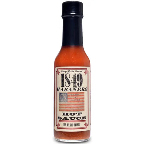 1849 Brand All Natural Habanero Hot Sauce, 5 oz - Golden West Specialty Foods