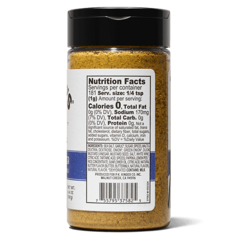 Cowboy Butter Seasoning, 6.4 oz - Kinder's Sauces & Seasonings