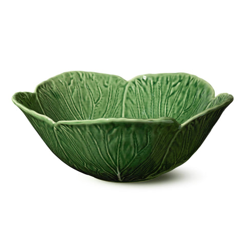 Le Jardin Cabbage 3-D Deep Bowl, 12.75x5"