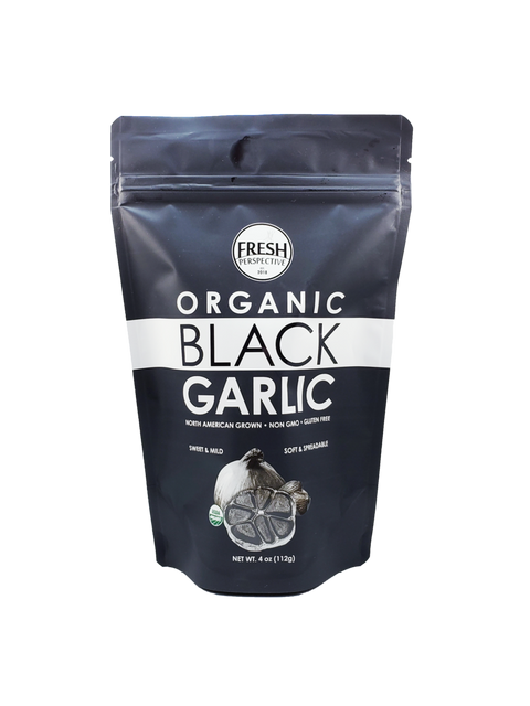 Black Garlic - Organic (3.75oz) - Fresh Perspective
