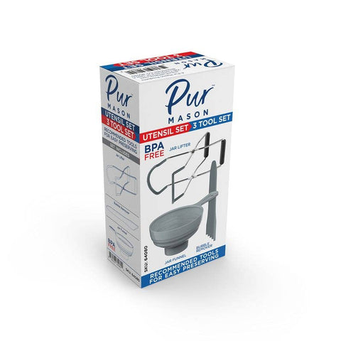 3 pc Canning & Preserving Utensil Set - Pur Mason