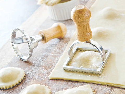 Ravioli Stamps, Set of 2, 2.75" x 4.75" x 5.75" - Fox Run Brands