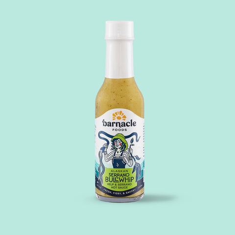 Serrano Bullwhip Hot Sauce, 5 oz - Barnacle Foods