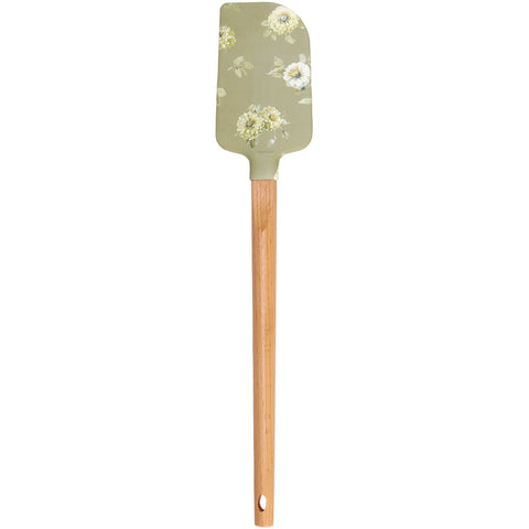Green Floral Spatula - Primitives by Kathy