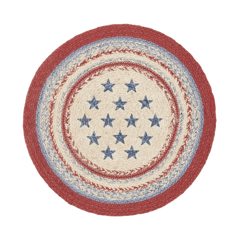 Celebration Jute Trivet, 15 in - VHC Brands