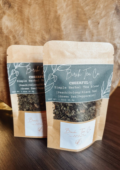Cheerful - Green Tea Loose Leaf Tea Blend - Birch Tea Co.