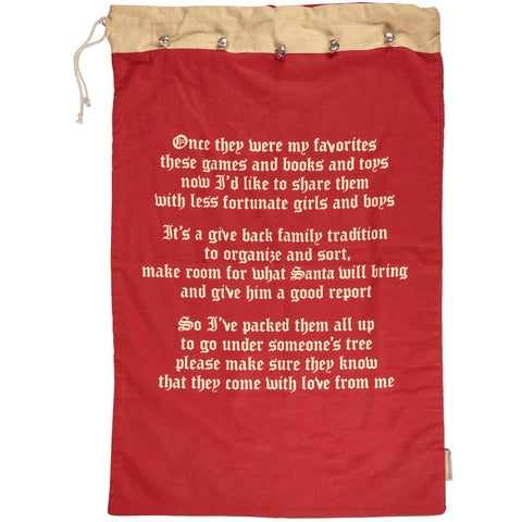 Give Back Santa Sack - Primitives by Kathy