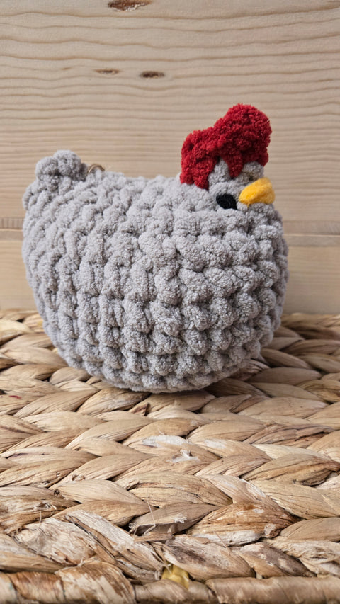 Handmade Crochet Chicken - Marisvale Acres