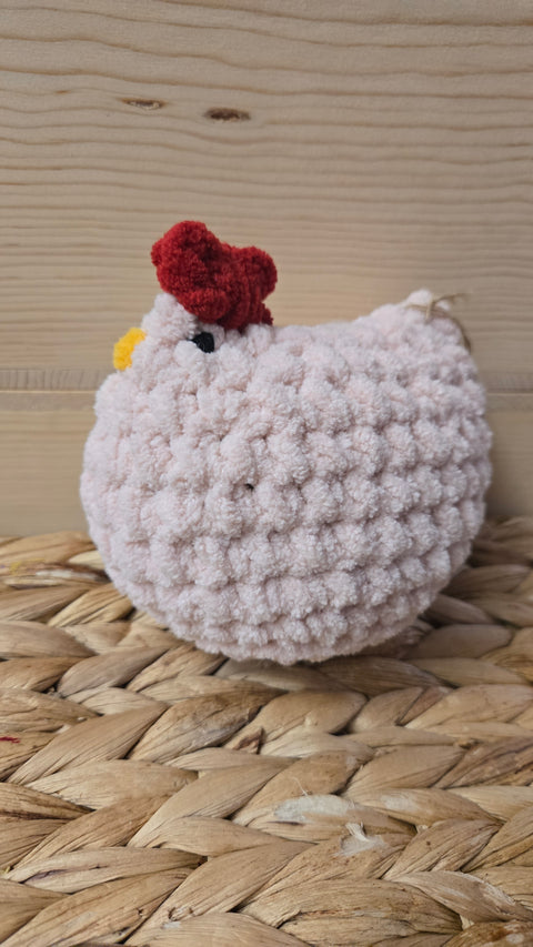 Handmade Crochet Chicken - Marisvale Acres