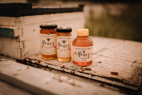Iowa Wildflower Honey, 1 lb - The Holton Homestead