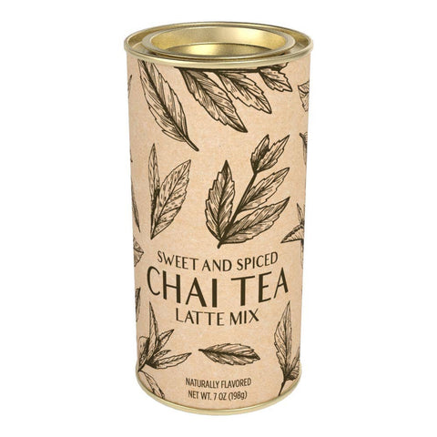 Sweet & Spiced Chai Tea Latte Mix, 7oz Round Tin - McSteven's