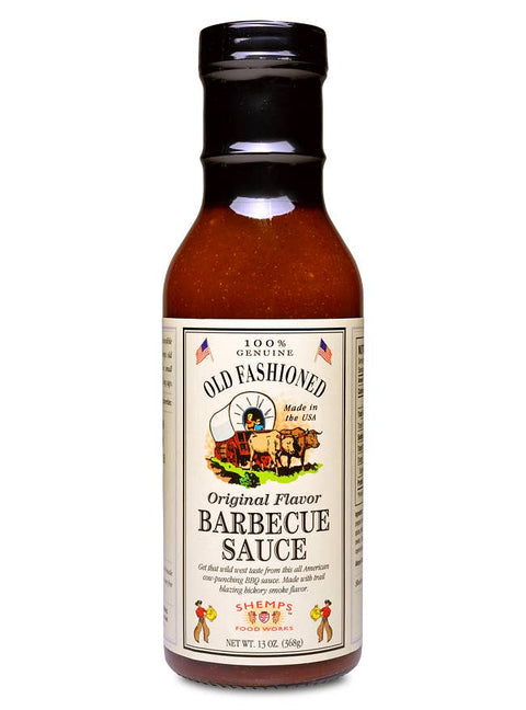 Shemps Old Fashioned Original BBQ Sauce - 13 oz (Golden West Specialty Foods)