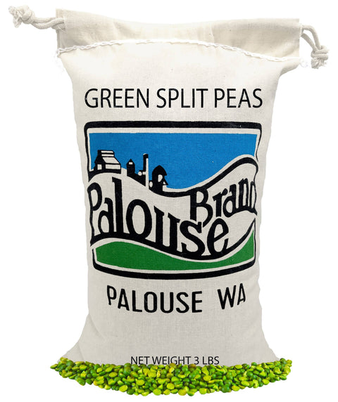 Green Split Peas: 3 lb - Palouse Brand