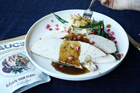 Thanksgiving Turkey Gourmet Gravy, 4 Servings, 8.8 oz - Le Sauce & Co.