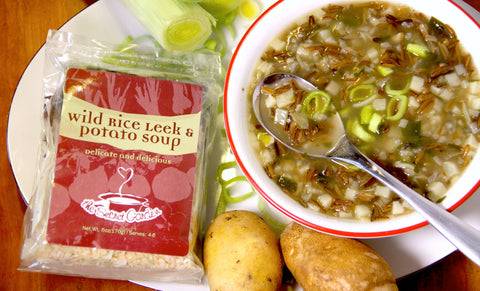 Leek & Potato Wild Rice Soup, 6 oz - The Secret Garden