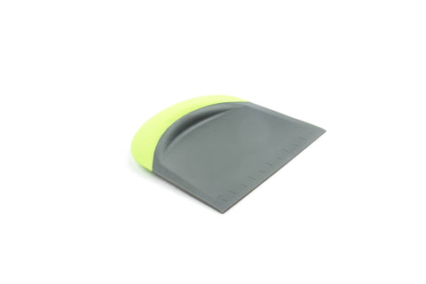 3-In-1 Bowl Scraper, Cutter, Green, 4.25" x 4.75" - Fox Run Brands