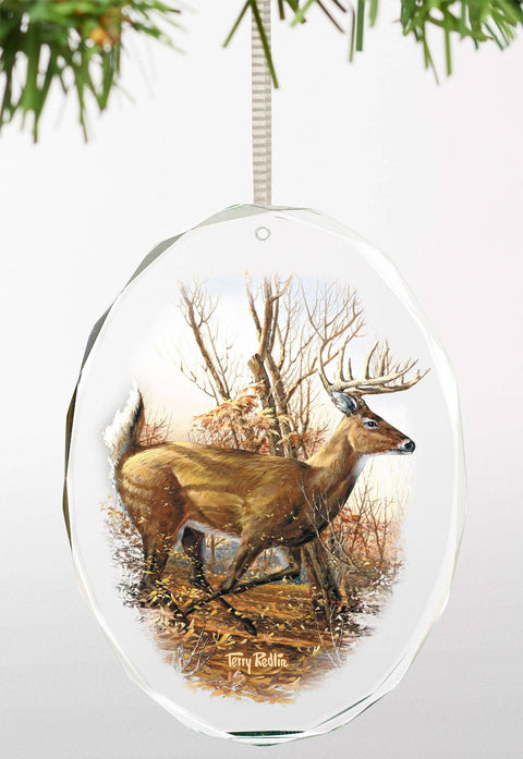Autumn Run White Tail Deer - Art Brand Studios