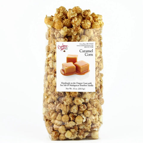 Caramel Corn with Sea Salt, 5 oz - Cranberry Sweets & More
