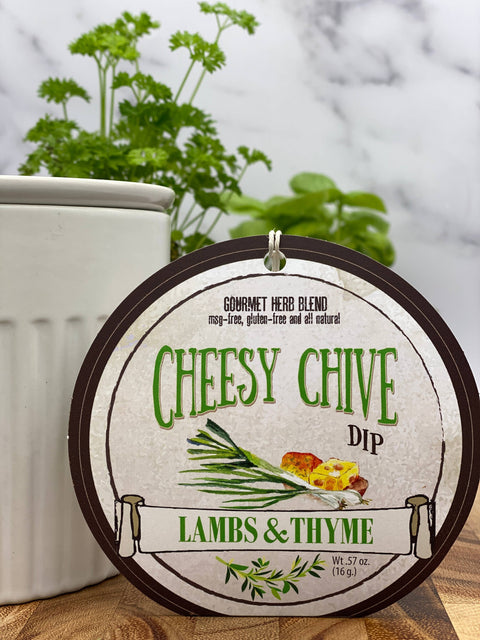 Cheesy Chive Dip - Lambs & Thyme