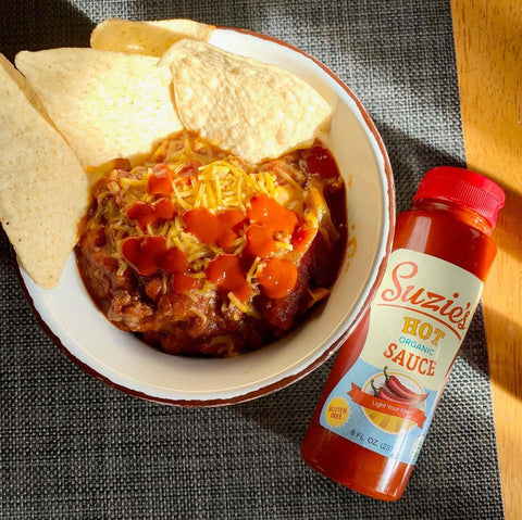 Suzie's Organic Hot Sauce, 8oz - Suzie's Organics and More