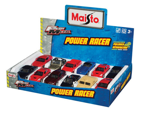 Fresh Metal Power Racer Die-Cast Cars - Toysmith