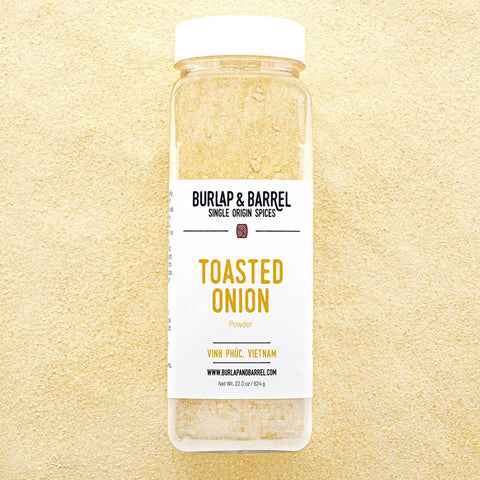 Toasted Onion Powder, 22 oz - Burlap & Barrel