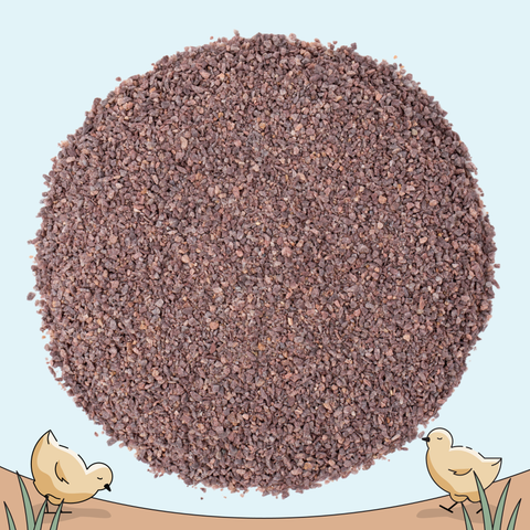 Natural Chicken Grit, Digestive Supplement, 4 lb - Mile Four