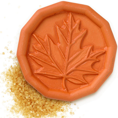 Brown Sugar Saver - Maple Leaf Design - JBK Pottery